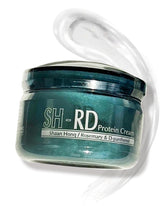 SH-RD Protein Cream bottle demonstrates lightweight conditioning for dry, fragile hair.