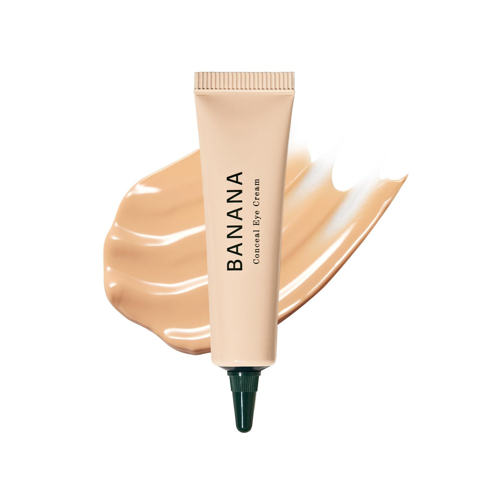 shaishaishai BANANA Conceal Cream packaging shown for on-the-go under-eye care.