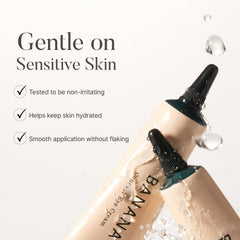shaishaishai BANANA Conceal Cream applied under-eye area showing even tone and smooth finish.