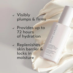 Shani Darden niacinamide pores-smoothing detail emphasizes refined skin texture.