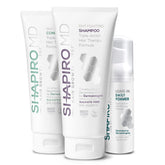 Shapiro MD Natural Hair Kit shampoo bottle for refreshing scalp cleanse toward fuller-looking hair