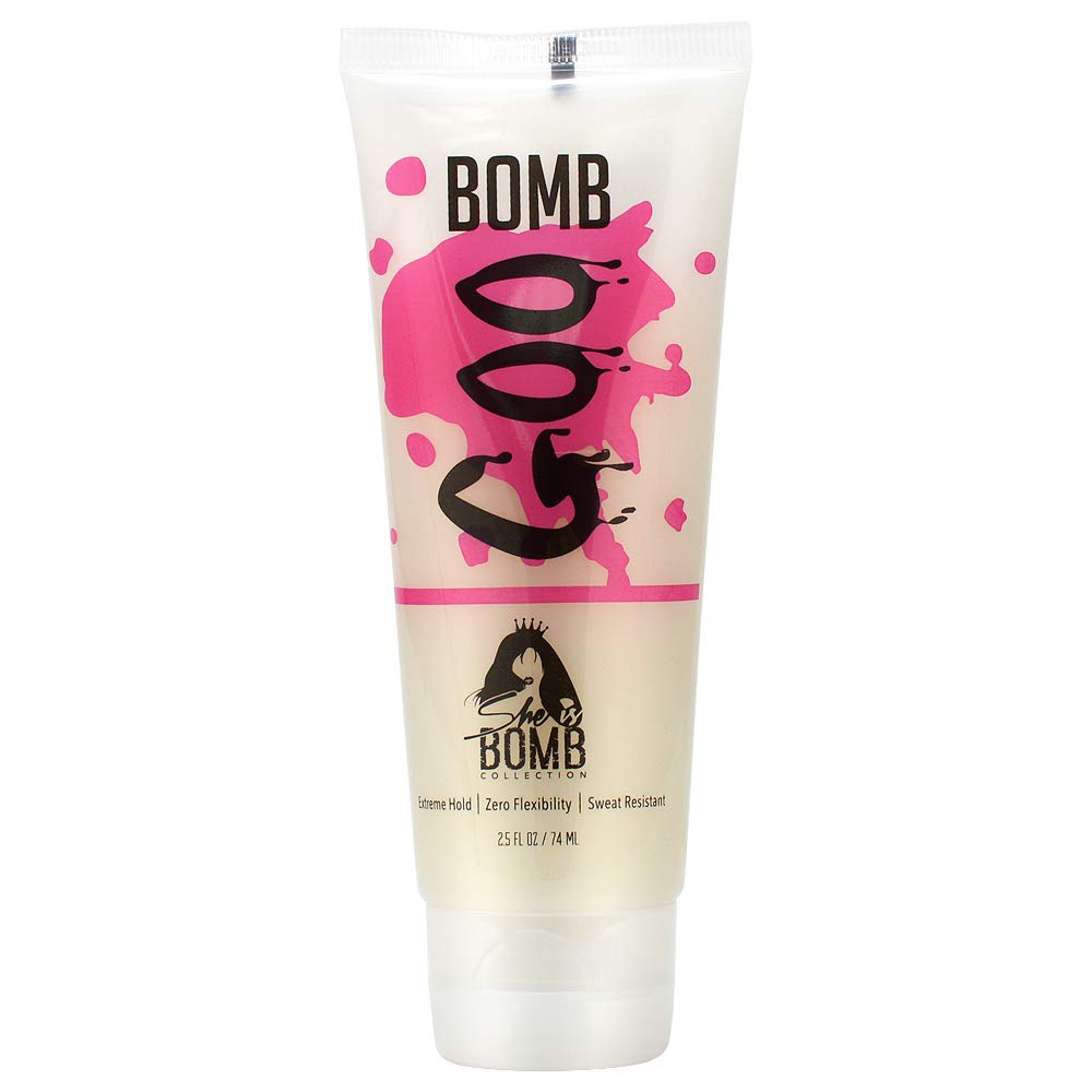 She Is Bomb Collection Bomb Goo Gel 2.5oz bottle for firm hold and lasting style
