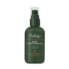 SheaMoisture beard oil bottle delivers lightweight hydration for a full beard.