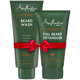 SheaMoisture beard wash bottle for refreshed beard routine.