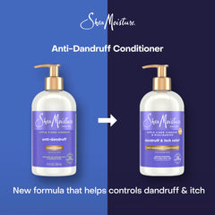 SheaMoisture conditioner creamy texture closeup highlights rich hydration for smoother strands.