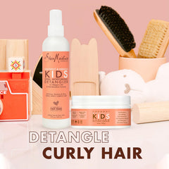 SheaMoisture Kids Curling Butter Cream jar delivers non-greasy hold and frizz control.