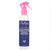 SheaMoisture leave-in treatment bottle side view for smooth, moisturized hair.