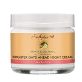 SheaMoisture Night Cream papaya jar close-up highlighting deep hydration for dull skin