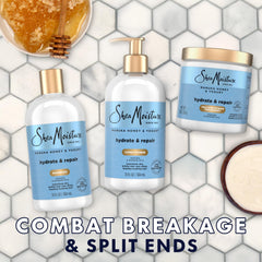 SheaMoisture Protein Power Treatment bottle targets breakage repair in one use.