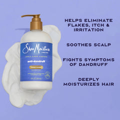 SheaMoisture Shea Butter ingredient closeup underscores nourishing moisture and scalp benefits.