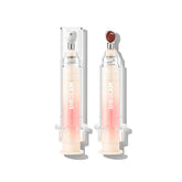 SHEGLAM Booster Shine Lip Gloss Sepia Kiss packaging close-up for sleek, mess-free application