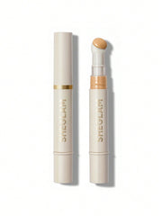 SHEGLAM concealer sponge-head closeup shows moisture-rich blending for natural coverage.