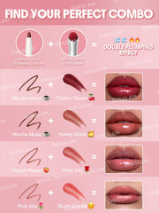 SHEGLAM Hydrating Lip Gloss Toffee Kiss metal-tip for precise, even application