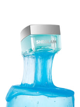 SHEGLAM HydroSlime Primer jar closeup shows jelly texture for hydrated skin.
