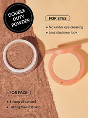 SHEGLAM Insta-Ready Powder lower-face compartment for oil control and a seamless finish.