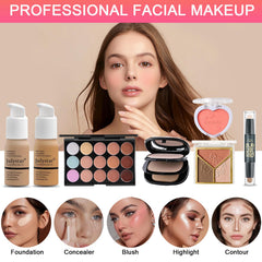 SHELAKIN foundation duo provides shade options for a natural base.