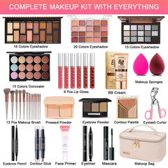 SHELAKIN travel makeup kit packaging showcasing portable design