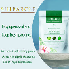 Shibarcle Sitz Bath soak in tub with mild bubbles for soothing relief