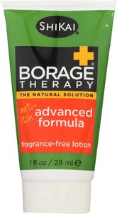 ShiKai Borage Therapy Lotion bottle highlights lightweight, non greasy hydration for sensitive skin