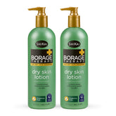 ShiKai Borage Therapy lotion bottle unscented delivers lightweight hydration for dry skin.