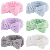 Shindel 6Pack Spa Headbands colors vivid hues for daily skincare routines