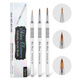Shine Chance 3D Nail Brush size 2 for precise acrylic application.