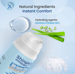 ShingleX Moisturizing Skin Cream compact travel size for on-the-go hydration.