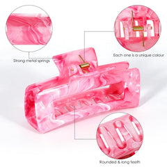 SHINLEA ink-painting hair clip blue adds color variety for vibrant party looks.