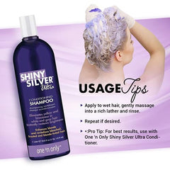 Shiny Silver Shampoo lavender lemon orange peel ingredients soothe and condition hair