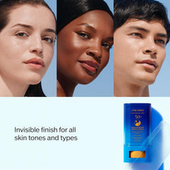 Shiseido Clear Sunscreen Stick delivers invisible finish with no white cast