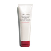Shiseido Deep Cleansing Foam bottle closeup highlighting 125ml size for refreshed, purified skin
