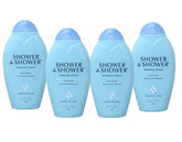 Shower To Shower Morning Fresh lavender bottle offers soothing daily refresh.