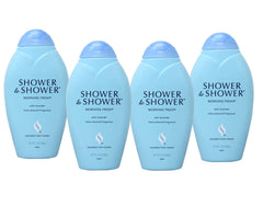 Shower To Shower Morning Fresh lavender bottle offers soothing daily refresh.