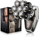 SHPAVVER 7D head shaver front view for a close shave