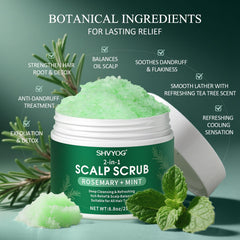 SHVYOG sea salt crystals close-up highlighting exfoliation and oil balance