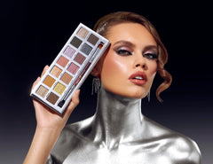 Sigma Beauty Cool Neutrals palette with built-in mirror for on-the-go touch-ups