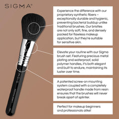 Sigma Beauty F40 contour brush precise sculpting