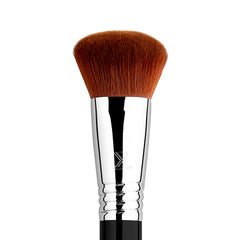 Sigma Beauty F47 Multitasker used for blush application with a soft, natural flush.