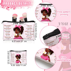 Silkfly small cosmetic bag ideal for compact essentials and on-the-go trips
