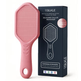 SILKLE Nano Glass Foot File in hand for precise foot care and smoothing.