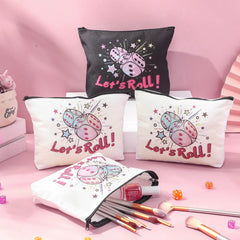 SilTriangle bunco gift set cotton pouches ideal for organizing cosmetics and daily essentials.