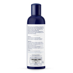 Silver Miracles Colloidal Silver Shampoo lather close-up emphasizes soothing scalp use.