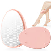SILVLF Crystal Hair Eraser front view showing compact, portable depilation for quick touch-ups.