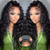 Simeider 24in water wave lace-front wig shows natural daily wear