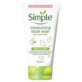 Simple Moisturizing Face Wash bottle front—gentle cleansing for all skin types.