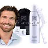Simpler Hair Color men kit packaging for quick gray coverage.