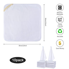 SINLAND fast-drying microfiber cloths ideal for quick daily face cleansing