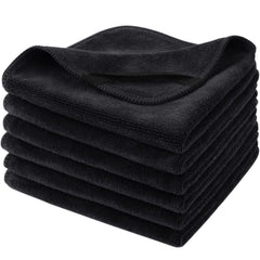 SINLAND microfiber facial cloth front view shows soft texture and 12x12 inch surface for gentle makeup removal