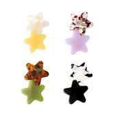 SINNKY stars hair clip four-pack in vibrant colors for secure everyday styling.