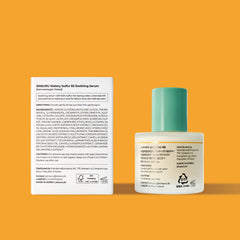 SINSURU Watery Sulfur 82 packaging shot emphasizes fragrance-free formula.